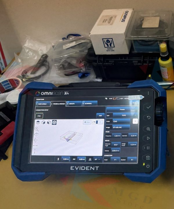 OmniScan X4 Ultrasonic Flaw Detector